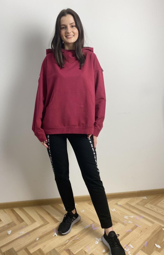 496 Just Dres damski Forex - bordo