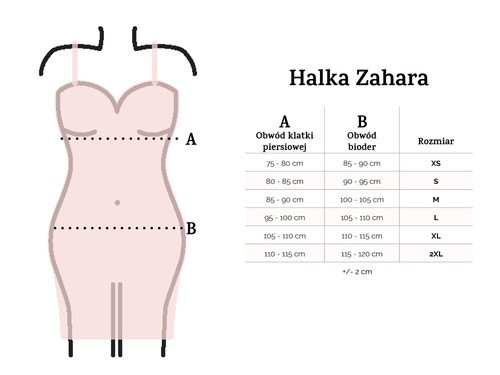 Zahara Halka satynowa koszulka damska DKaren - jasny ecru