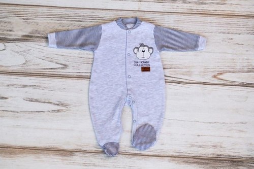 Pajac bawełniany "Monkey" Terjan