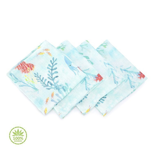 Chusteczki 100% Bamboo Muślin Fairies Makaszka