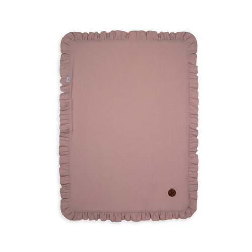Powder Pink  Kocyk muślinowy dla niemowlaka Makaszka