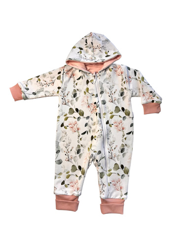 Mamatti KL020 kombinezon niemowlęcy bez stópek – bawełniany, miękki, idealny na spacer i do zabawy
