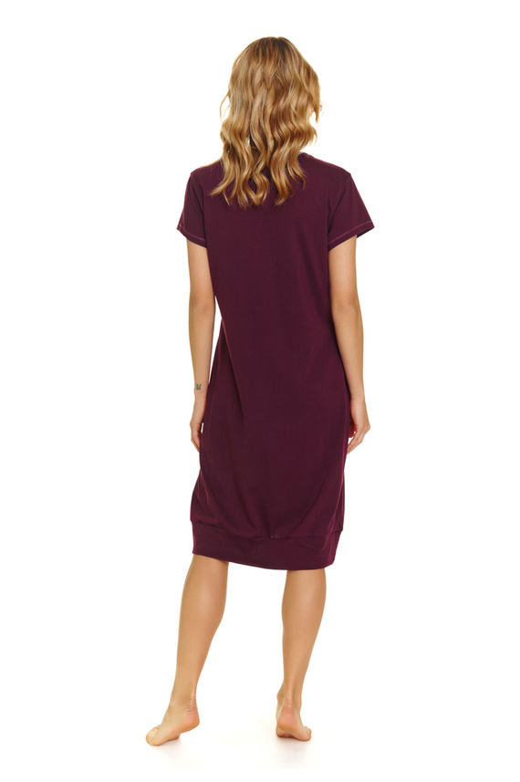 Koszula Nocna 4348 Doctor Nap - burgundy