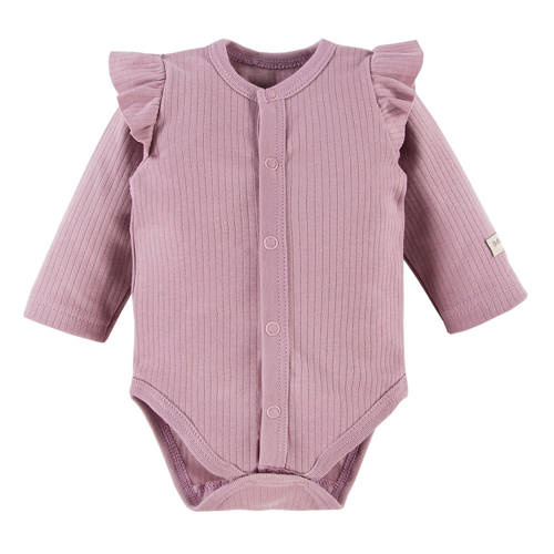 Body z długim rękawem rozpinane "Simply Comfy" Ewa Klucze- wrzos