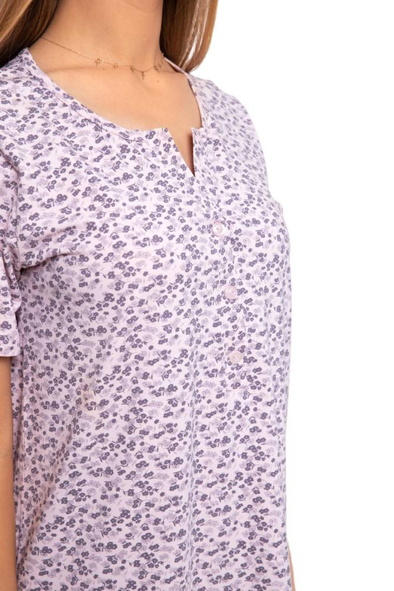 PDK3500-002, PDK4000-002 Koszula nocna z krótkim rękawem Moraj - szary