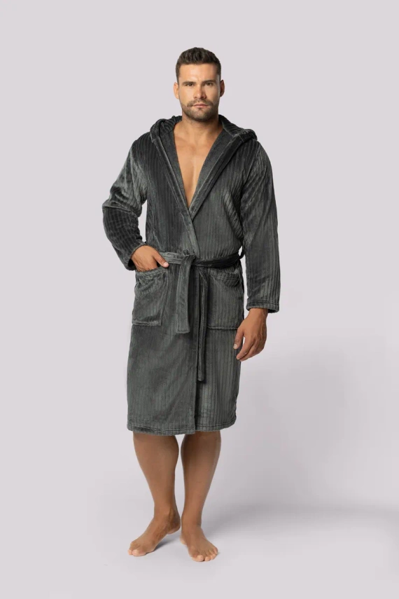 Felix szlafrok męski Envie dark shadow