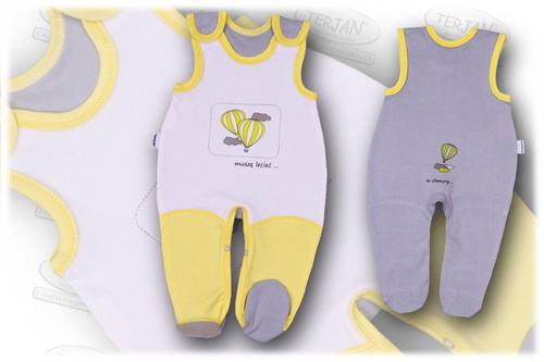 Śpioch bawełniany "BALONIK" łososiowy Terjan