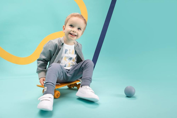 Fun Time Pinokio Bluza chłopięca- mięta druk