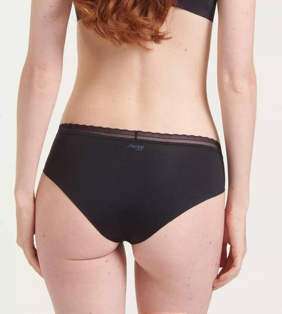 Body Adapt Twist Hipster Figi Damskie Sloggi - black