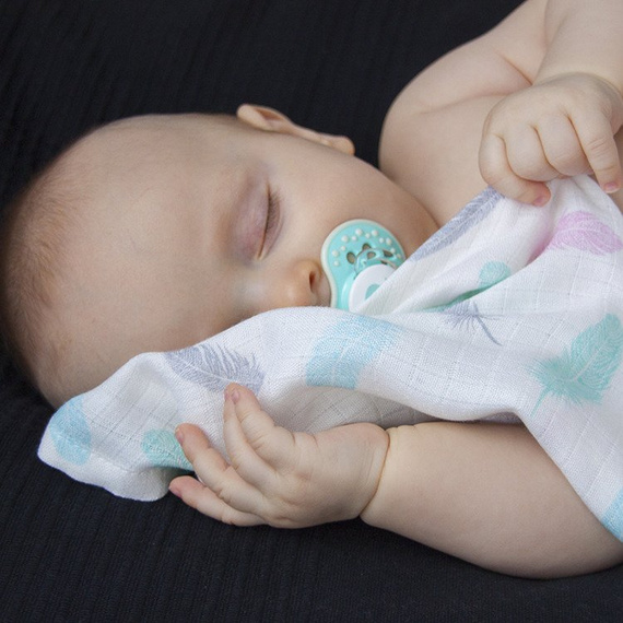 Chusteczki 100% Bamboo Muślin Ornithology Makaszka