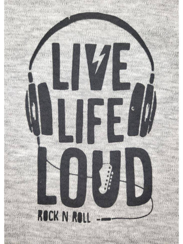 "Music" Terjan Pajac bawełniany - szary