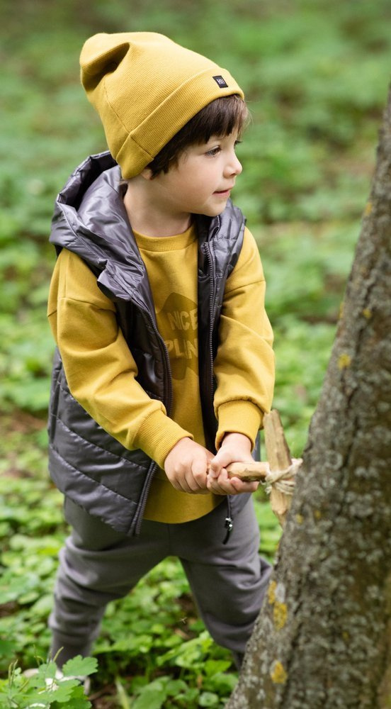 Teo Pinokio Bluzka dla chłopca - curry