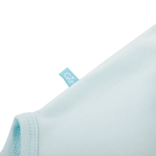 Run&Fun Eevi Body z długim rękawem rozpinane- turkusowy