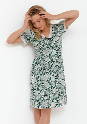 237  Koszula Nocna Cana -zielony