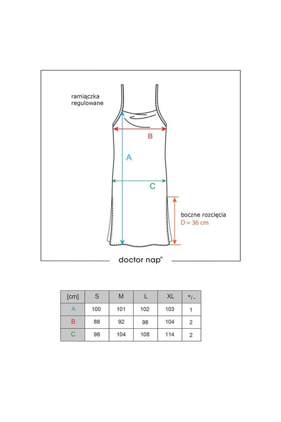 5103 Koszula Nocna Doctor Nap - milk