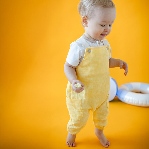 Pacific Eevi Ogrodniczki niemowlęce - zielony