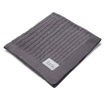 Kocyk dziany Eevi- grafit