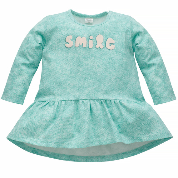 Lilian Pinokio Tunika z nadrukiem - miętowy
