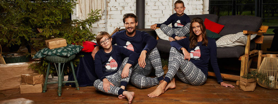 Arktyka Piżama Męska Italian Fashion - granatowy