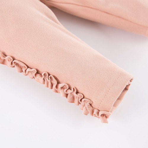 Bloom Eevi Legginsy prążkowane - bordowy