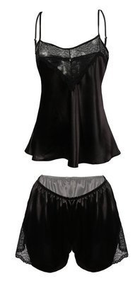 Doreen Komplet piżama damska DKaren - czarny