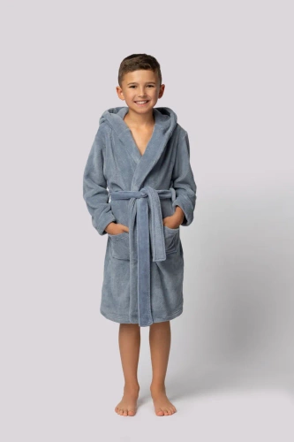 Bear szlafrok dziecięcy Kids Envie blue 