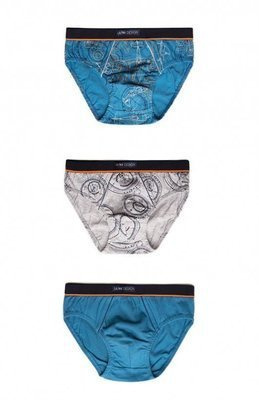 B-510 SD A'3 Lama Slipy chłopięce jeans-szary