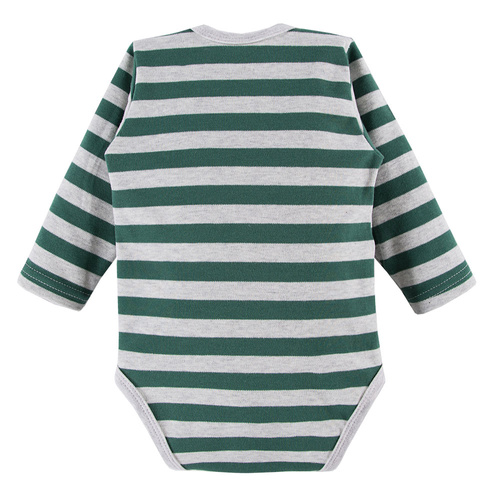 Ancymon Eevi Body niemowlęce 2-pak - szary/zielony