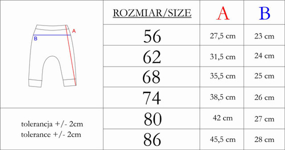 Spodnie niemowlęce 213016 Nelly Nicol