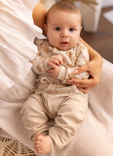 "Easy Life" Makoma Spodnie niemowlęce moonbeam