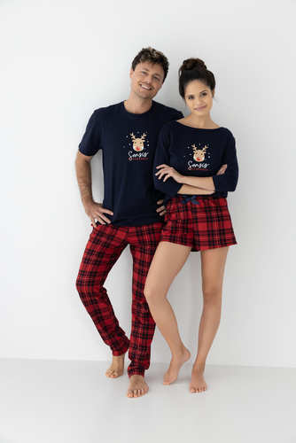 Myrtle Piżama damska Sensis - granatowy