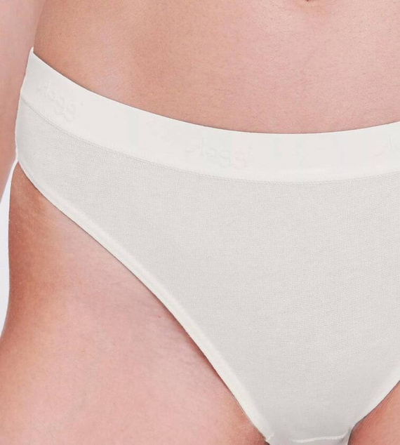 Casual High leg Figi Damskie Sloggi GO - silk white