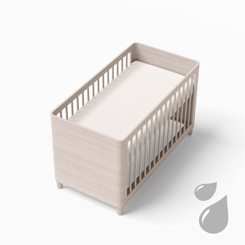 Eevi Prześcieradło dziecięce nieprzemakalny - ecru