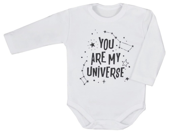 Body niemowlęce Koala-"UNIVERSE"  biały