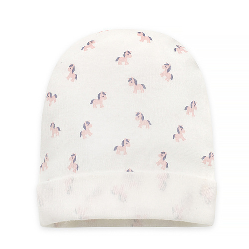 Lovely Day Pinokio Czapka - ecru koniki