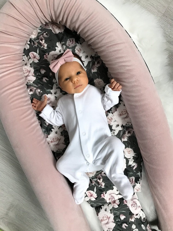 Kokon niemowlęcy Premium Sawanna - Makaszka