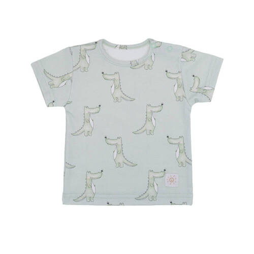 Krokodyle Koszulka letnia T-shirt Martex miętowy