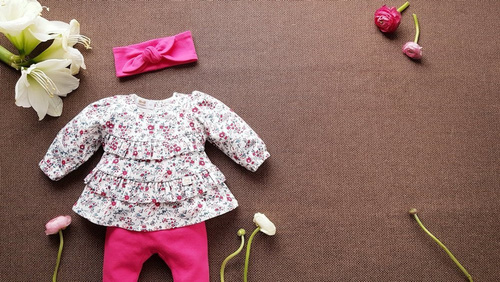 2511 Jasmina Legginsy Marija - fuksja