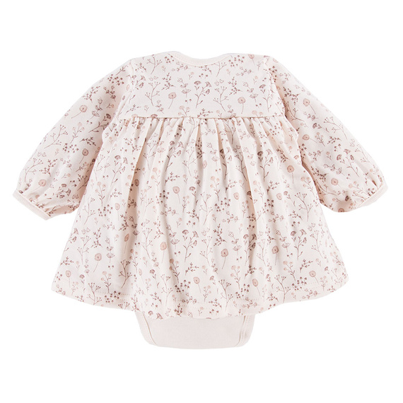 Bloom Eevi Tunika z długim rękawem - ecru druk