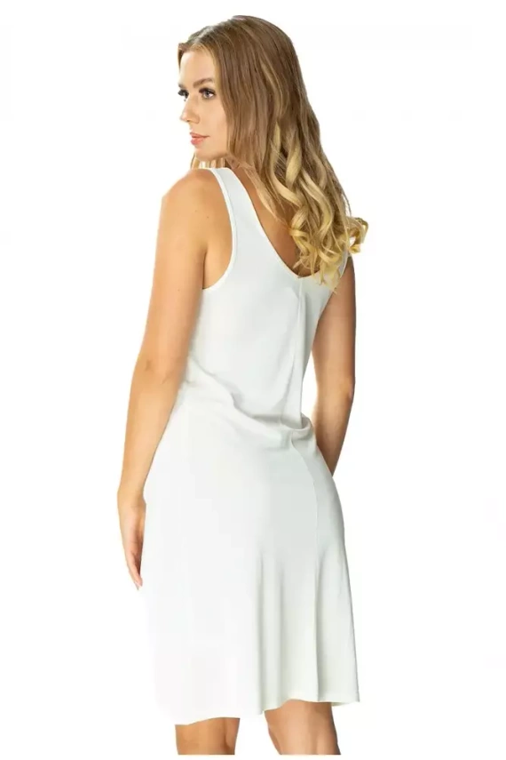 6278 Papilo halka koszula nocna damska Mewa ecru