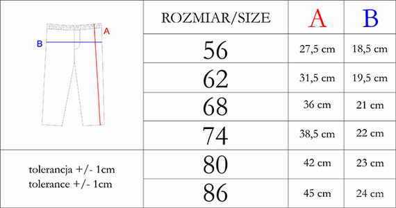 211016 Toys Nicol Spodnie niemowlęce