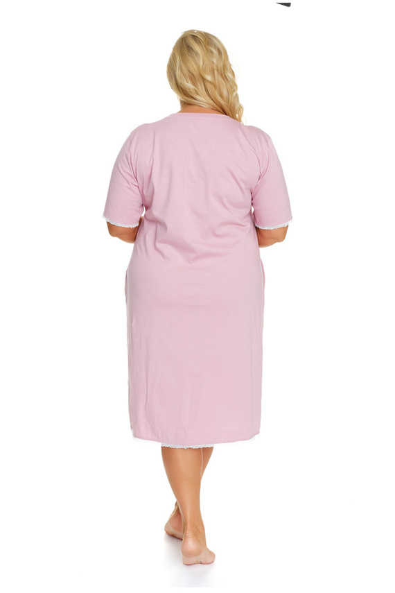 5366 Koszula Nocna Plus Size Doctor Nap - papaya
