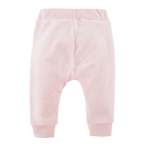 Run&Fun Eevi Dres welurowy, komplet - jasny różowy