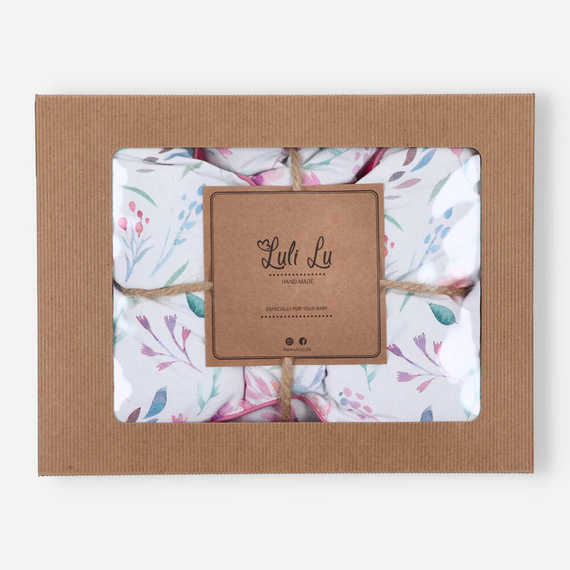 LUL-0035 Blooming Spring Śpiworek niemowlęcy z poduszką Luli Lu