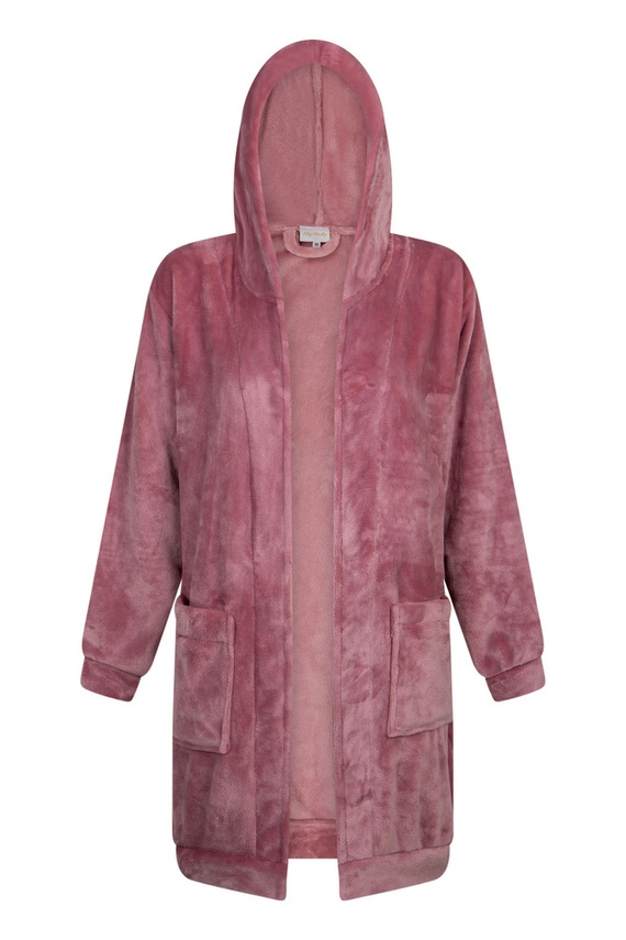 Greta Blezer damski polarowy ByShelly - brudny róż