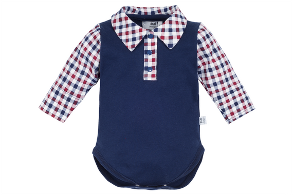 M41P Little Gentleman Body Polo Marija - grantowy