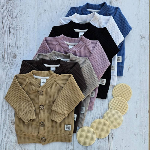 "Natural Waffel" Makoma Bluza camel