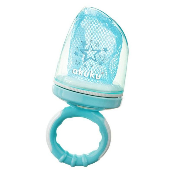 ALA0516 Gwiazdka Siateczka do podawania pokarmów Akuku niebieski