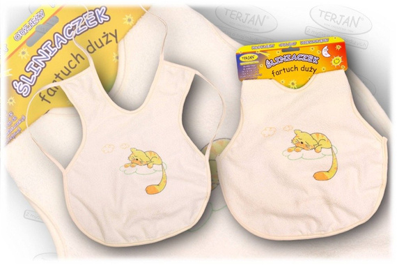 Śliniak fartuch duży TERJAN zielony