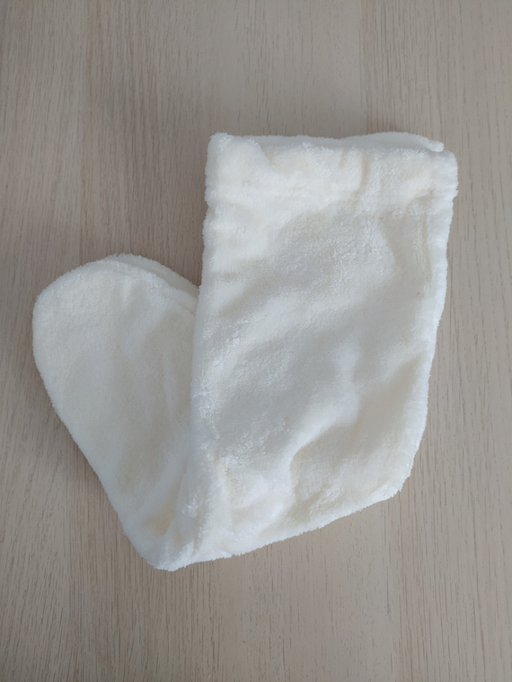 553/554 Wellsoft Gładkie skarpetki do spania De Lafense - ecru